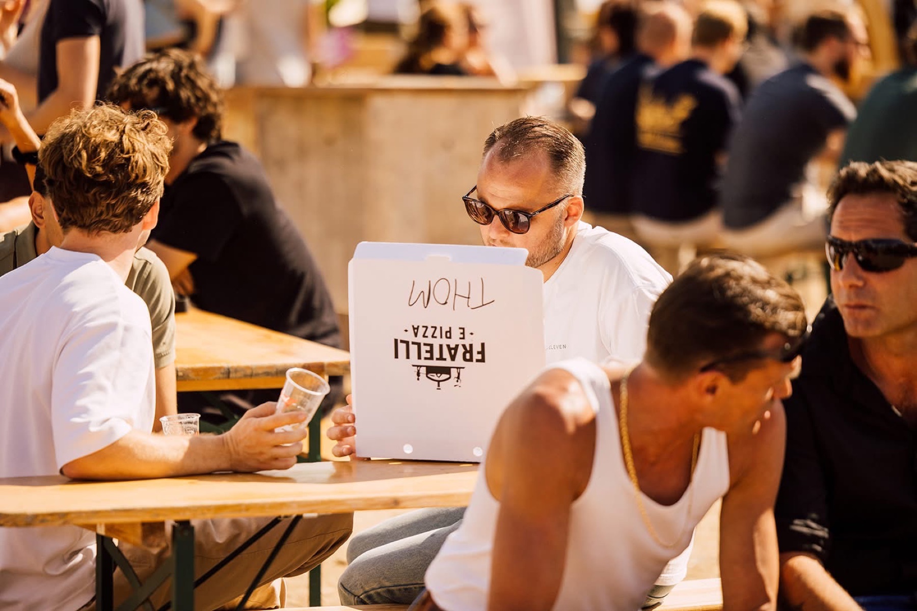 Werken bij Fratelli e Pizza op festivals en evenementen